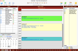 Calendar in Day View