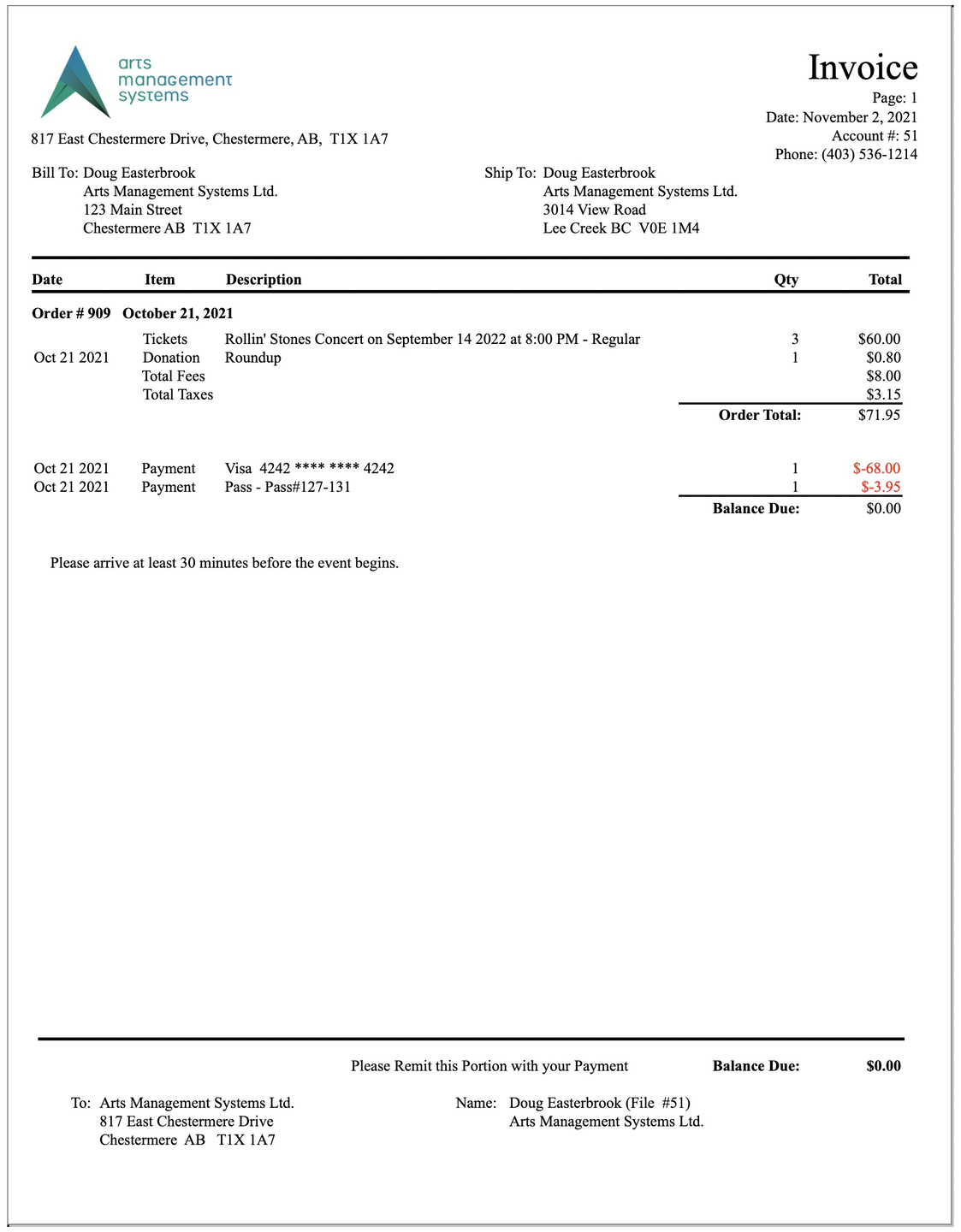 Invoice