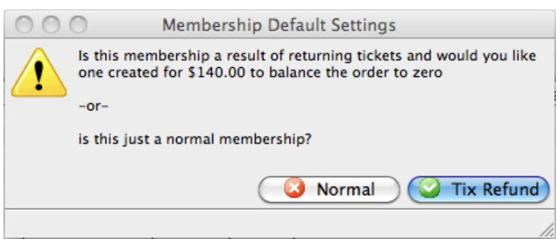 Select tickets to change