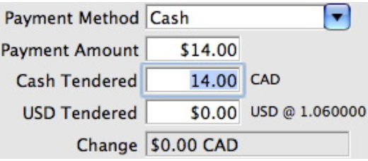  Payment Amount Field